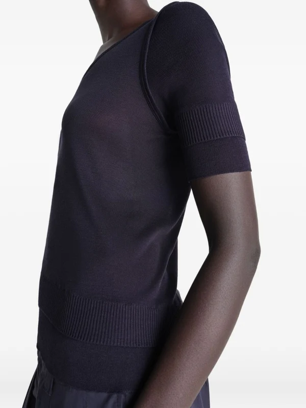 Lemaire Navy Half Sleeve - Image 4