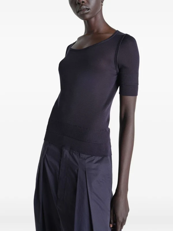 Lemaire Navy Half Sleeve - Image 6