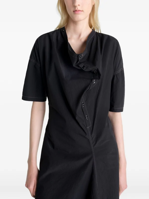 Lemaire Black Mini Dress - Image 2