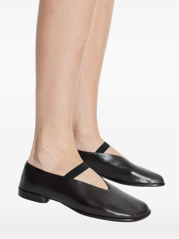 Lemaire Brown Flat Shoes - Image 3