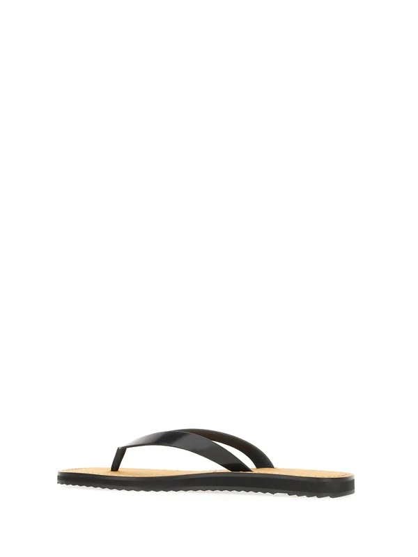 The Row Black Flip Flops - Image 3