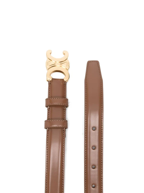 Celine Brown Leather Belts - Image 2