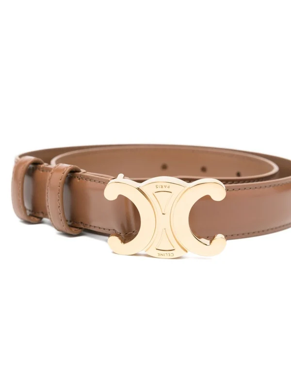 Celine Brown Leather Belts - Image 3