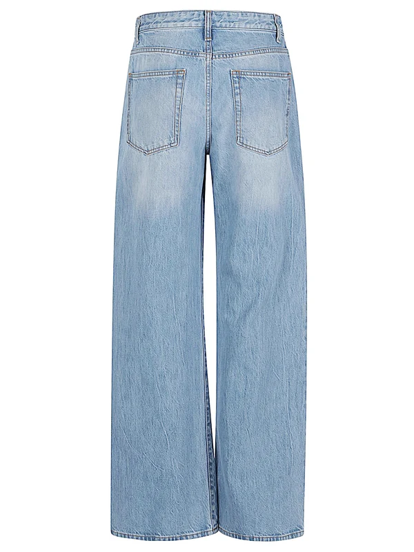 The Row Blue Denim Pants - Image 2