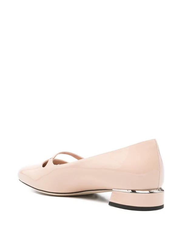Jimmy Choo Pink Flat Shoes - Image 3