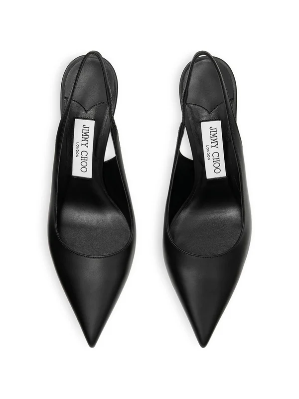 Jimmy Choo Black Slingback Heels - Image 3