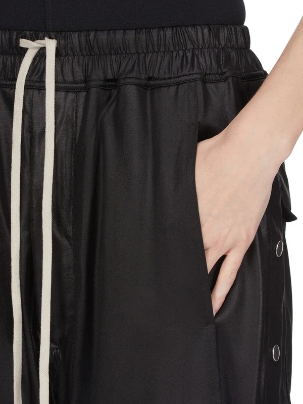 Rick Owens Darkshadow Black Shorts - Image 5