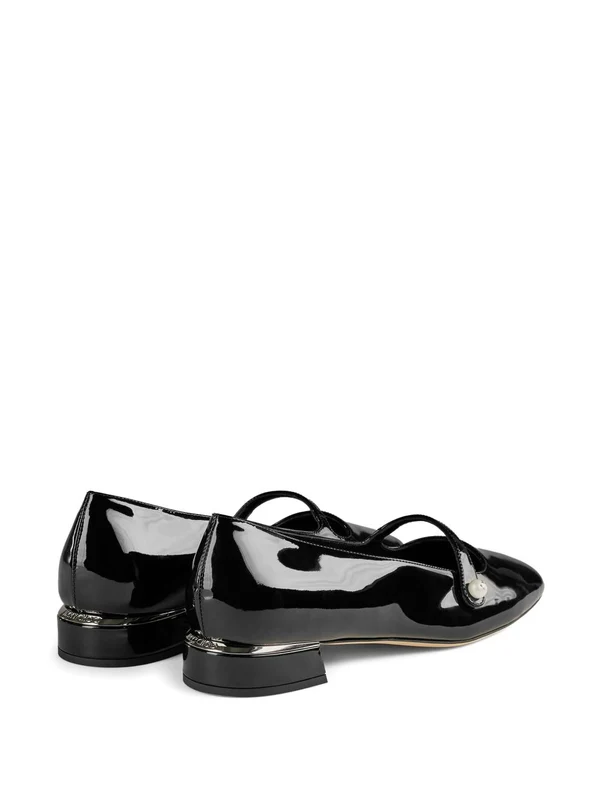 Jimmy Choo Black Flat Shoes - Image 5