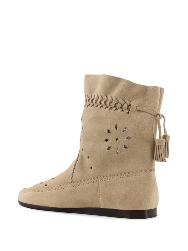 Isabel Marant Beige Middle Boots - Image 2