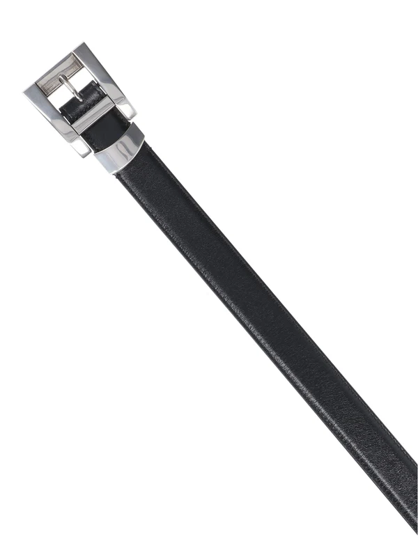 Versace Black Leather Belts - Image 3