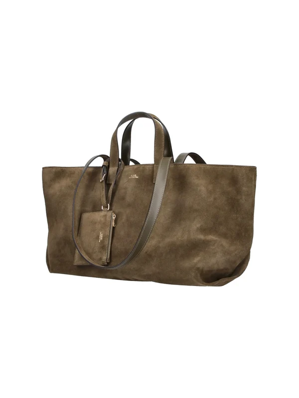 A.P.C. Green Tote Bags - Image 2