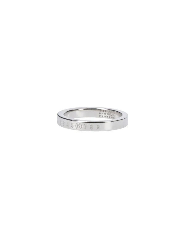 Mm6 Maison Margiela Silver Rings - Image 2