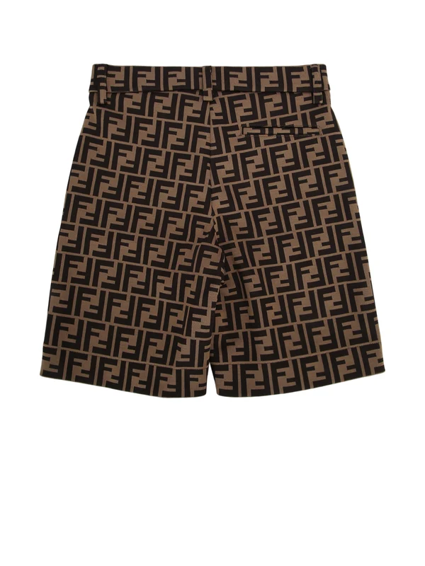 Fendi Brown Shorts - Image 2