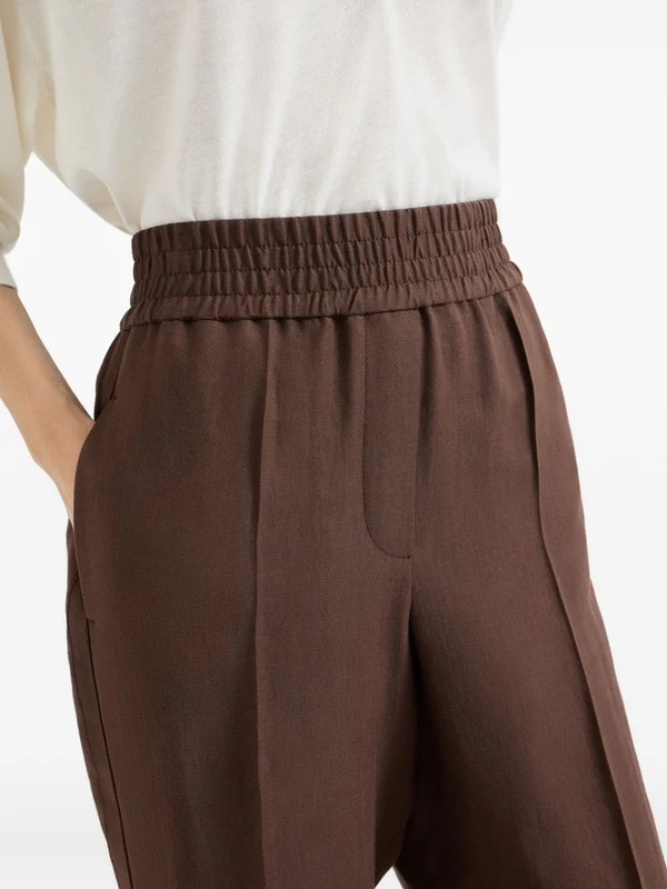 Brunello Cucinelli Brown Trousers - Image 5