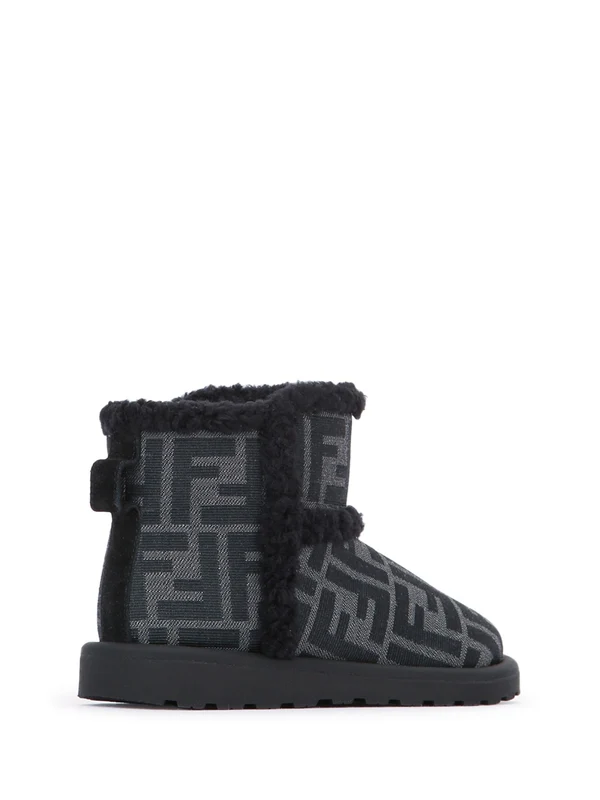 Fendi Black Ankle Boots - Image 3