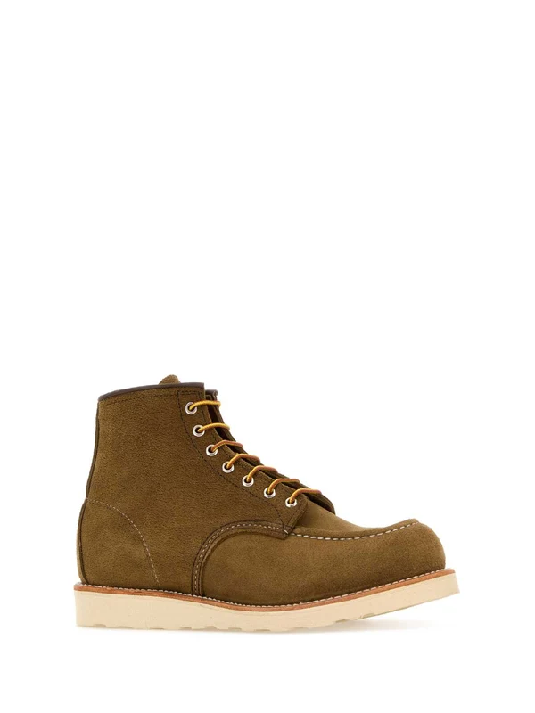 Red Wing Green Lace-Up Boots - Image 2
