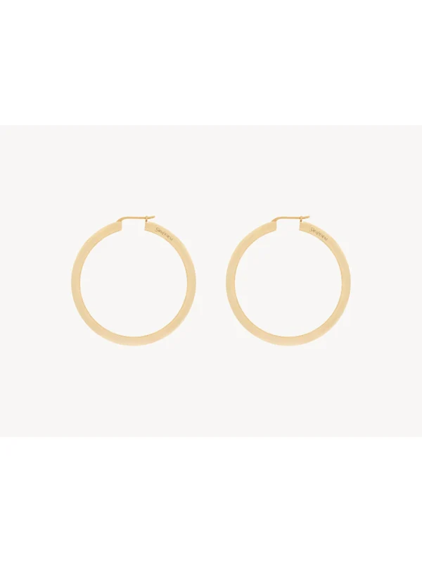 Saint Laurent Gold Earrings - Image 2