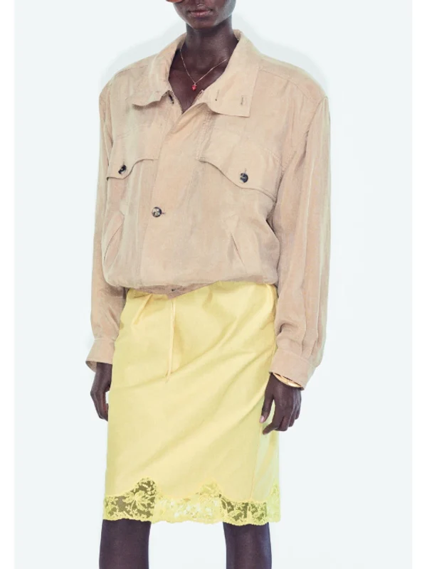 Saint Laurent Yellow Skirts - Image 2