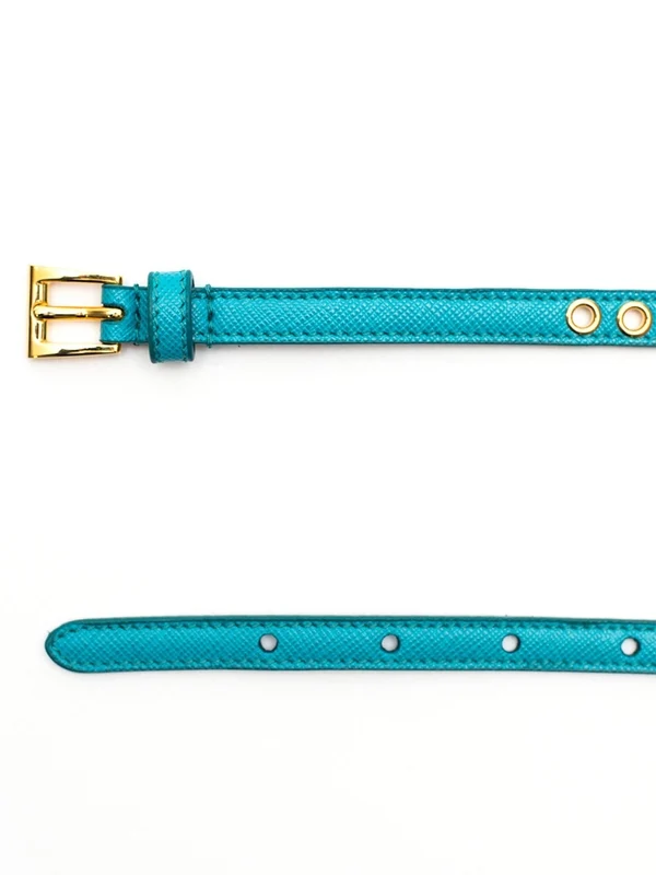 Prada Blue Leather Belts - Image 3