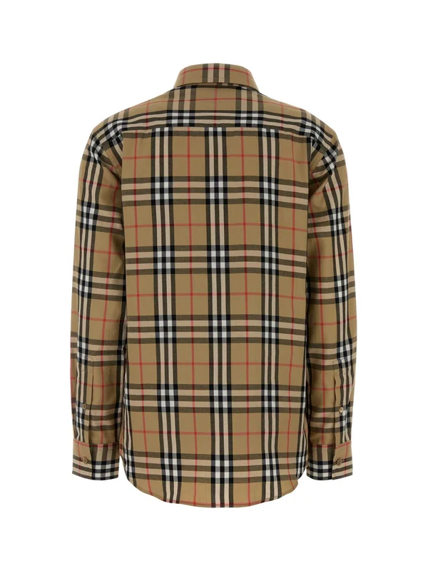 Burberry Beige Checked Shirts & Blouses - Image 2
