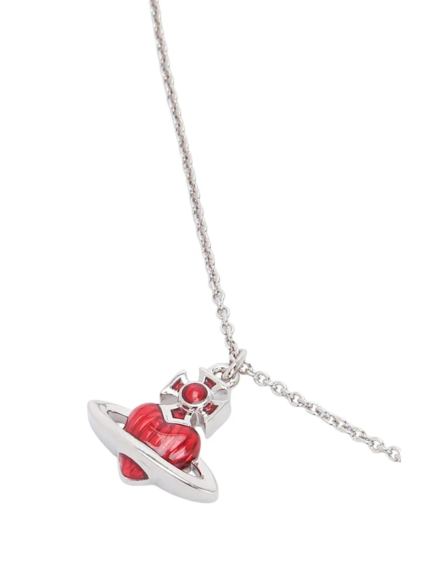 Vivienne Westwood Red Silver Necklaces - Image 2