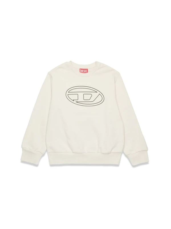 Diesel White Sweatshirts - Image 2