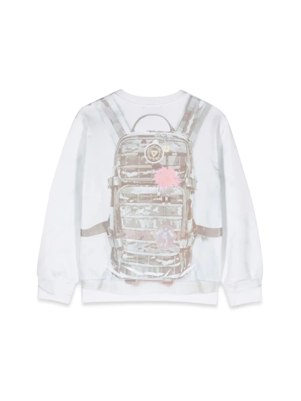 Diesel White Sweatshirts - Image 2