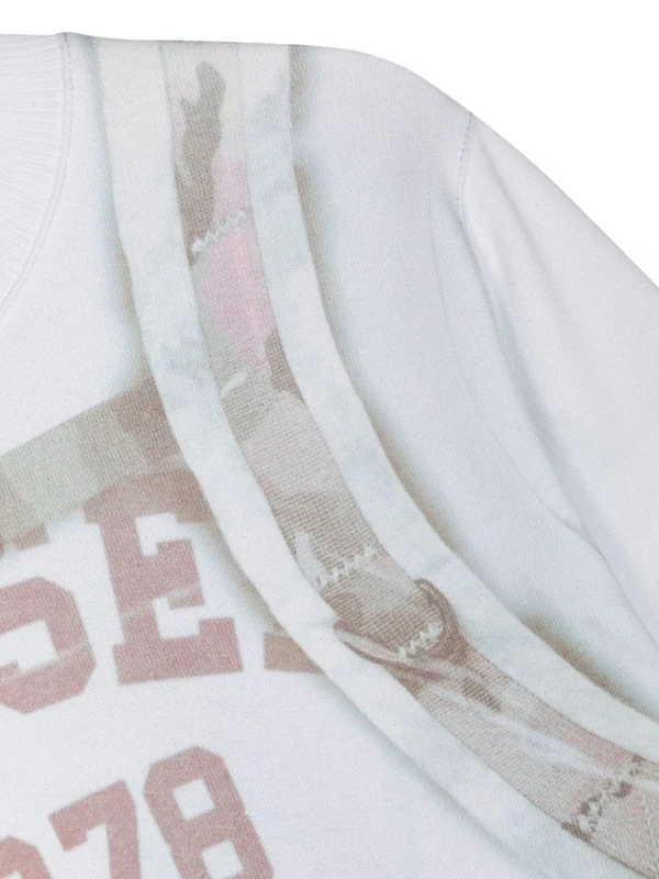 Diesel White Sweatshirts - Image 3