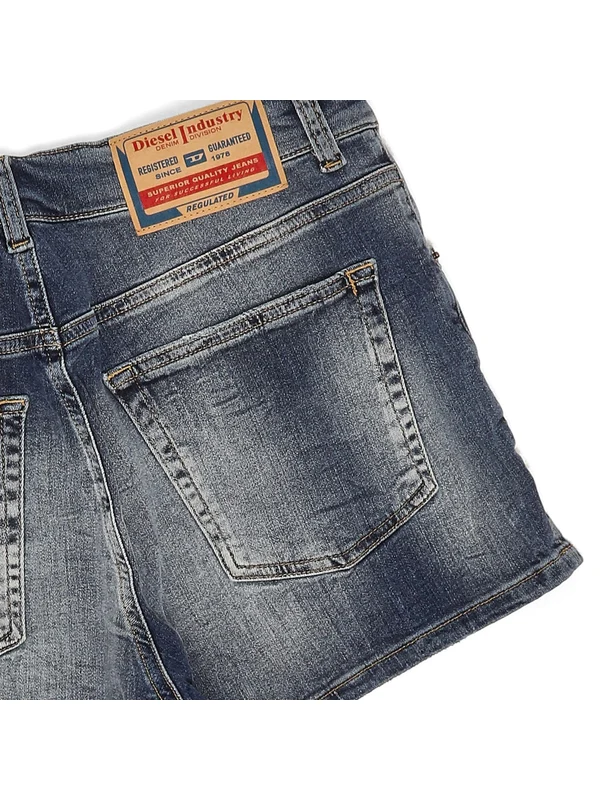 Diesel Blue Shorts - Image 2