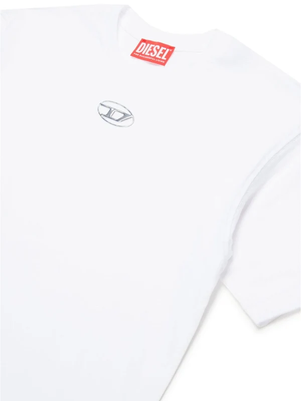 Diesel White Half Sleeve - Image 4