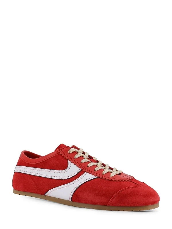 Suede Low Top Sneakers - Image 2