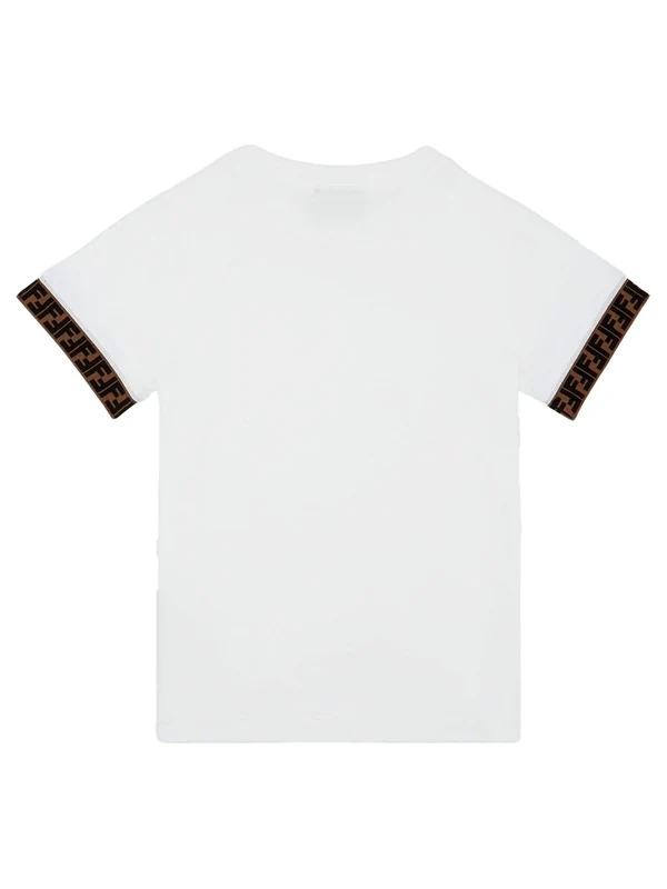 Fendi White Half Sleeve - Image 2