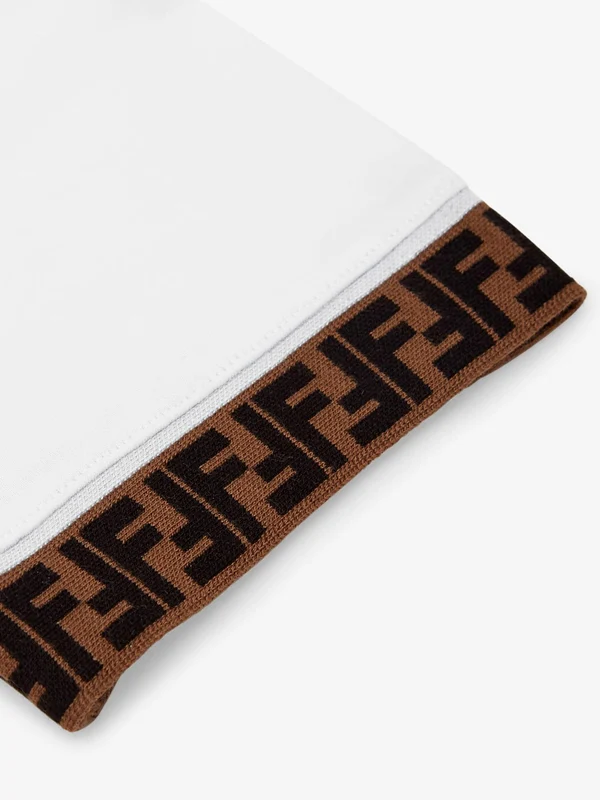 Fendi White Half Sleeve - Image 3