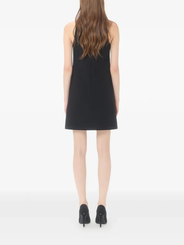 Valentino Black Mini Dress - Image 4