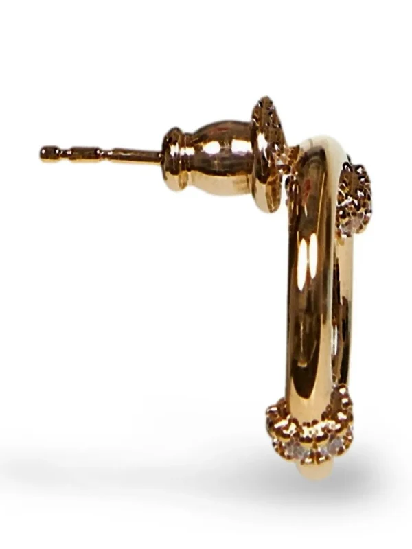 Fendi Gold Earrings - Image 2