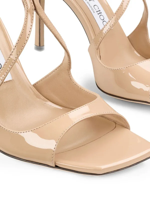 Jimmy Choo Beige Sandal Heels - Image 4