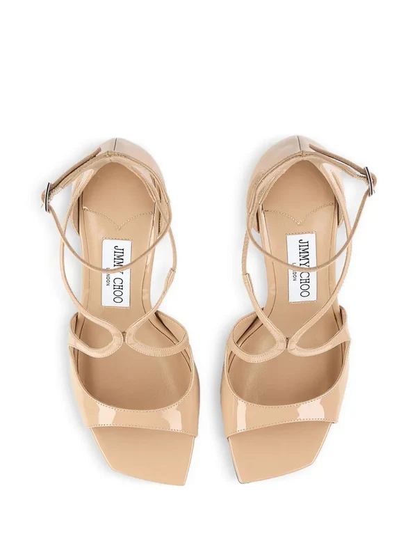 Jimmy Choo Beige Sandal Heels - Image 5