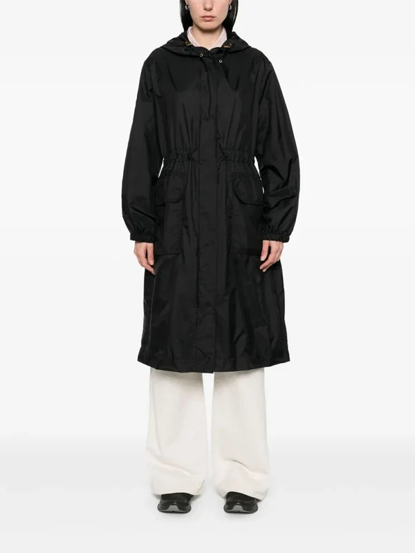 Moncler Black Parka - Image 2
