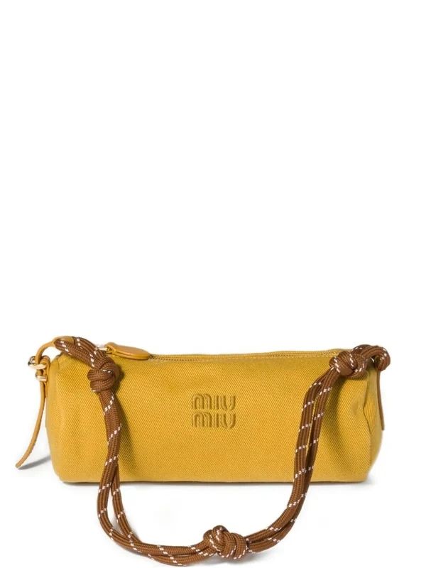 Miu Miu Yellow Tote Bags - Image 2