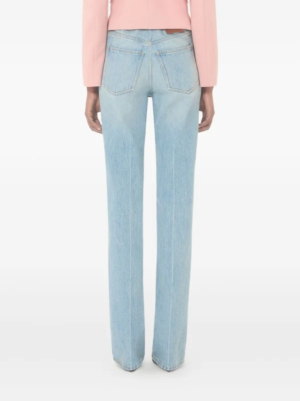 Valentino Blue Denim Pants - Image 4