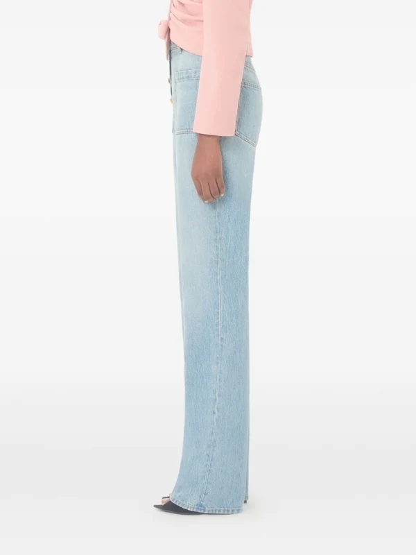 Valentino Blue Denim Pants - Image 5