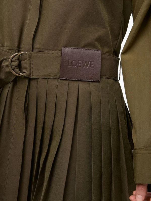 Loewe Green Mini Dress - Image 3
