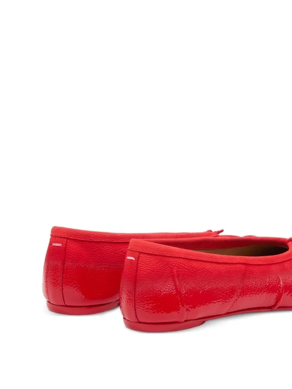 Maison Margiela Red Flat Shoes - Image 5