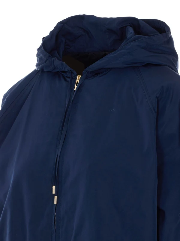 Alaia Blue Hood Jacket - Image 2