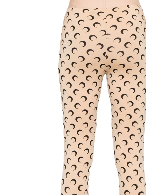 Marine Serre Beige Leggings - Image 3