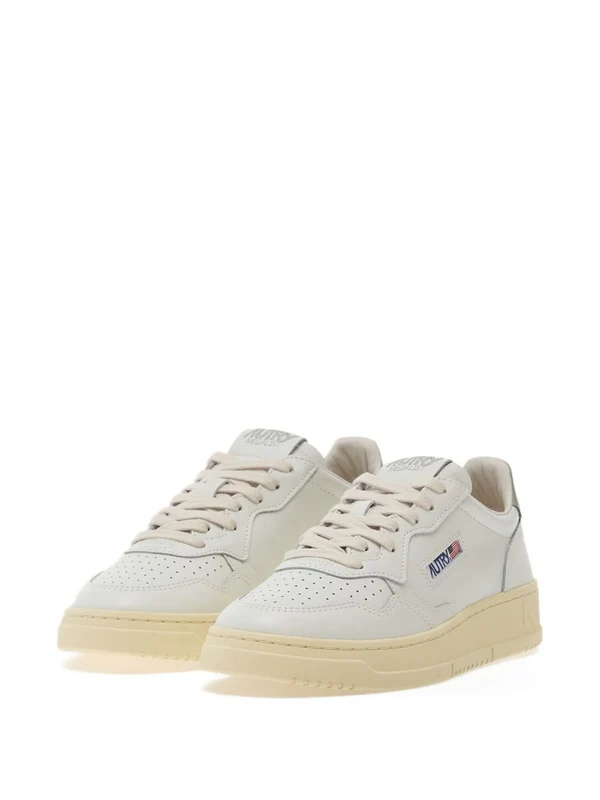 Autry White Low Top Sneakers - Image 2