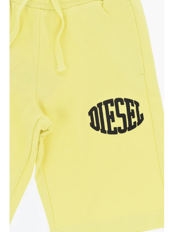 Diesel Yellow Shorts - Image 3