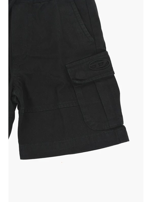 Diesel Black Shorts - Image 3