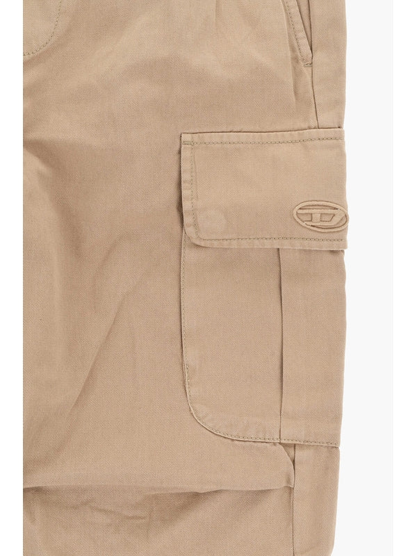 Diesel Beige Casual Pants - Image 3