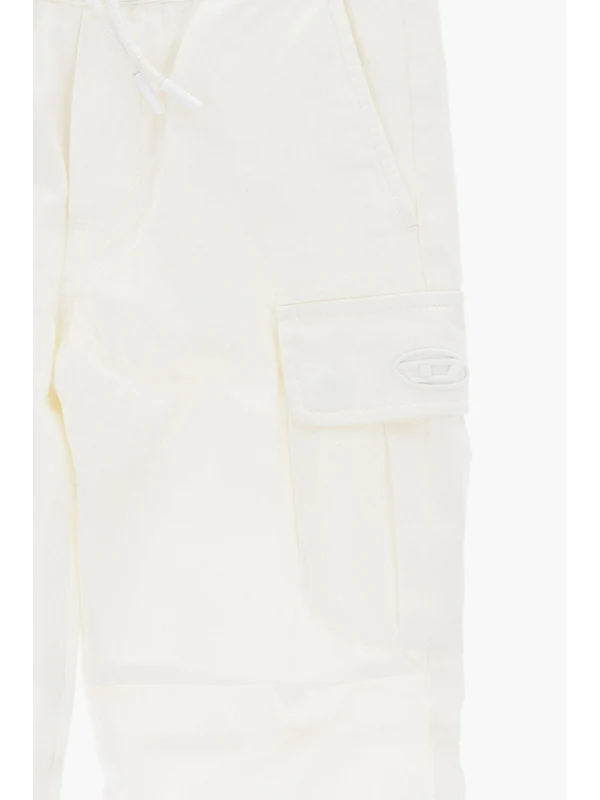 Diesel White Casual Pants - Image 3
